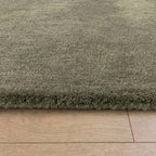 Round wool rug - Leone Green