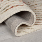 Abstract floor rug - Maceo Swirl Cream/Multi