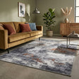 Modern Rug - Strong Grey/Terra