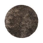 Round Shaggy Rug - Grace Grey