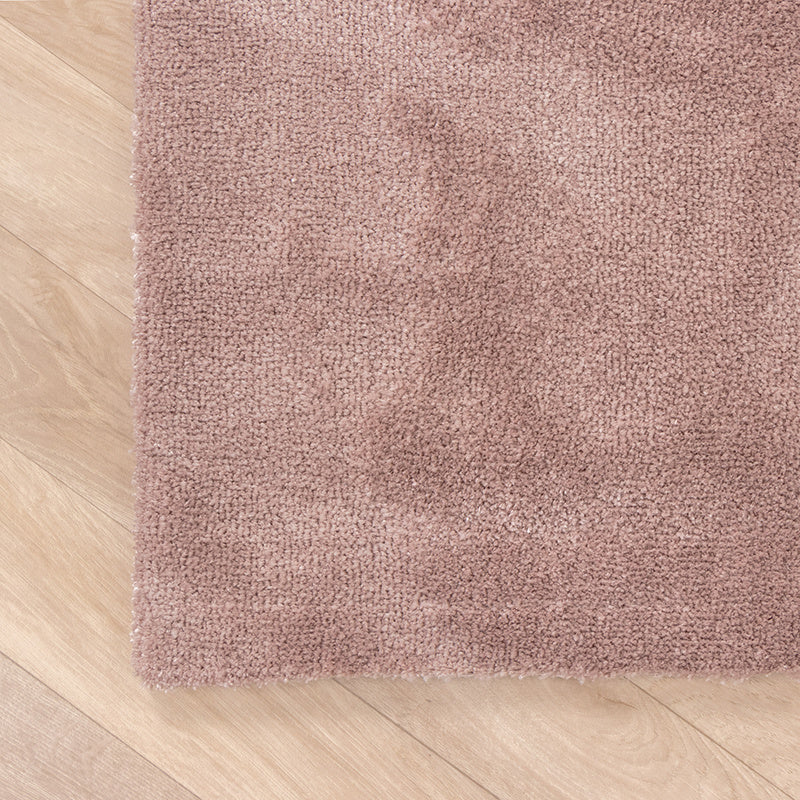 Washable Viscose Rug - Vive Dusty Pink
