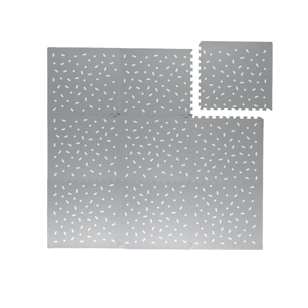 Foam Puzzle Mat - Alfie XL Sprinkles Grey