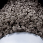 High-pile rug - Edge Taupe