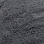 Round High Pile Rug - Comfy Supreme Anthracite