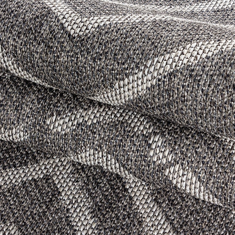 Jute Outdoor Rug - Aruba Square Grey