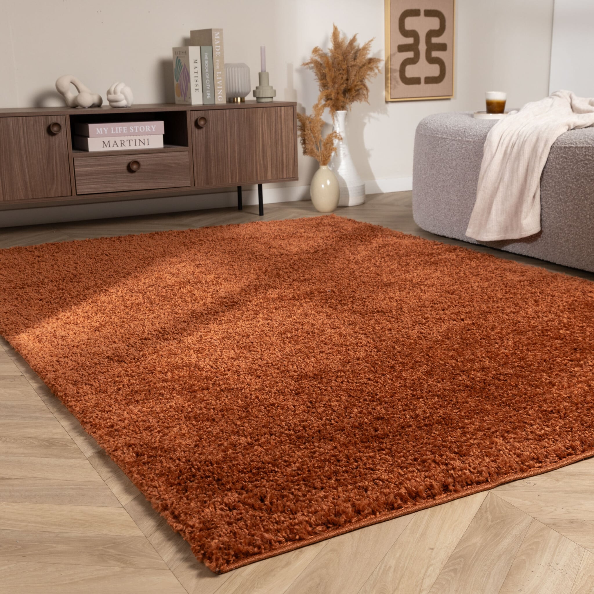 High-Pile Rug – Wish Terracotta