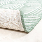 Outdoor Rug - Summer Leaves Green
