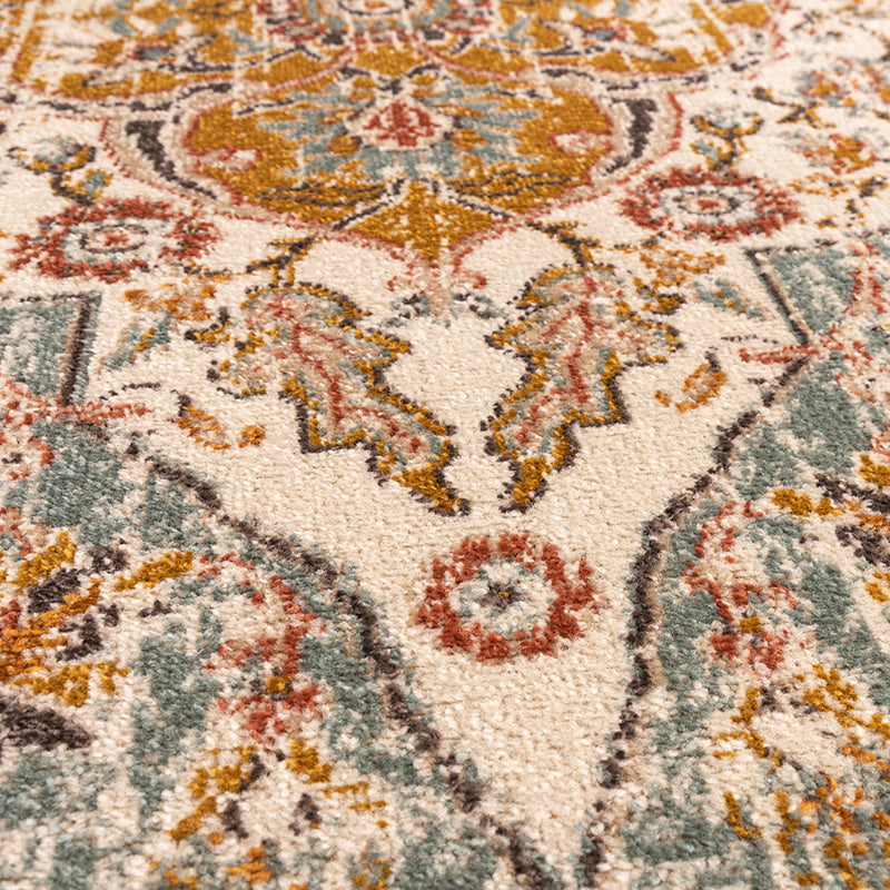 Vintage Rug - Thirza Medallion Light Blue/Multicolour