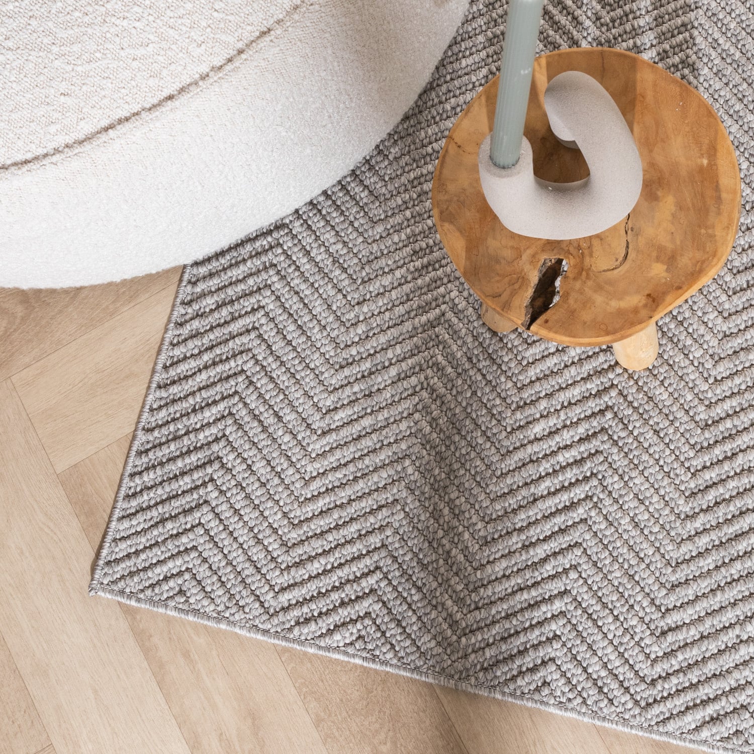 Sustainable Rug - Lorre Lines Grey/Anthracite