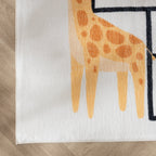 Kids Play Rug - Ruby Giraffe Cream
