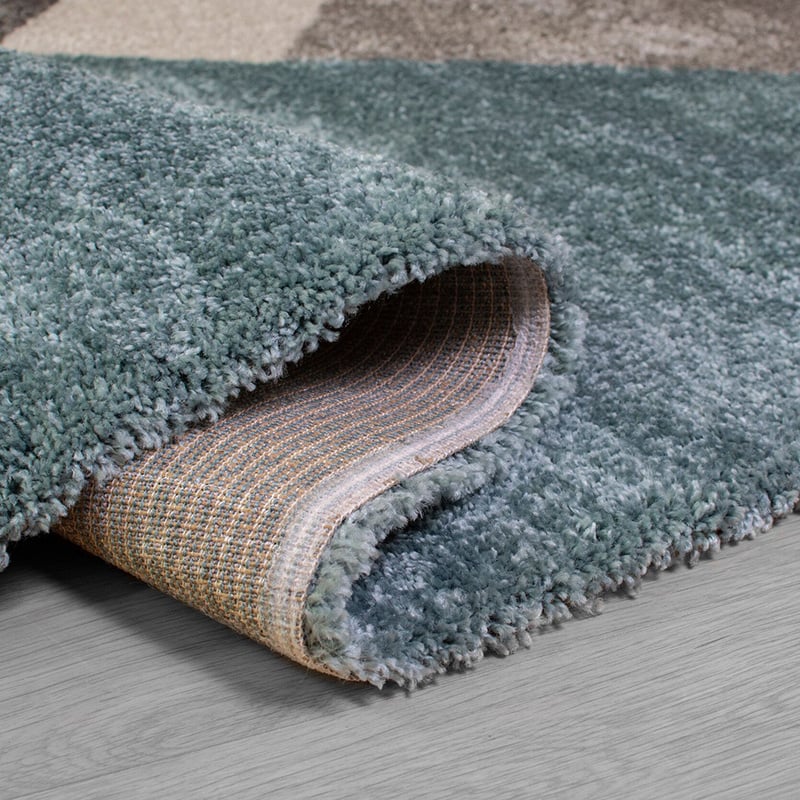 Graphic floor rug - Dakaro Zula Blue/Gray
