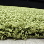 High-pile floor rug - Life Green