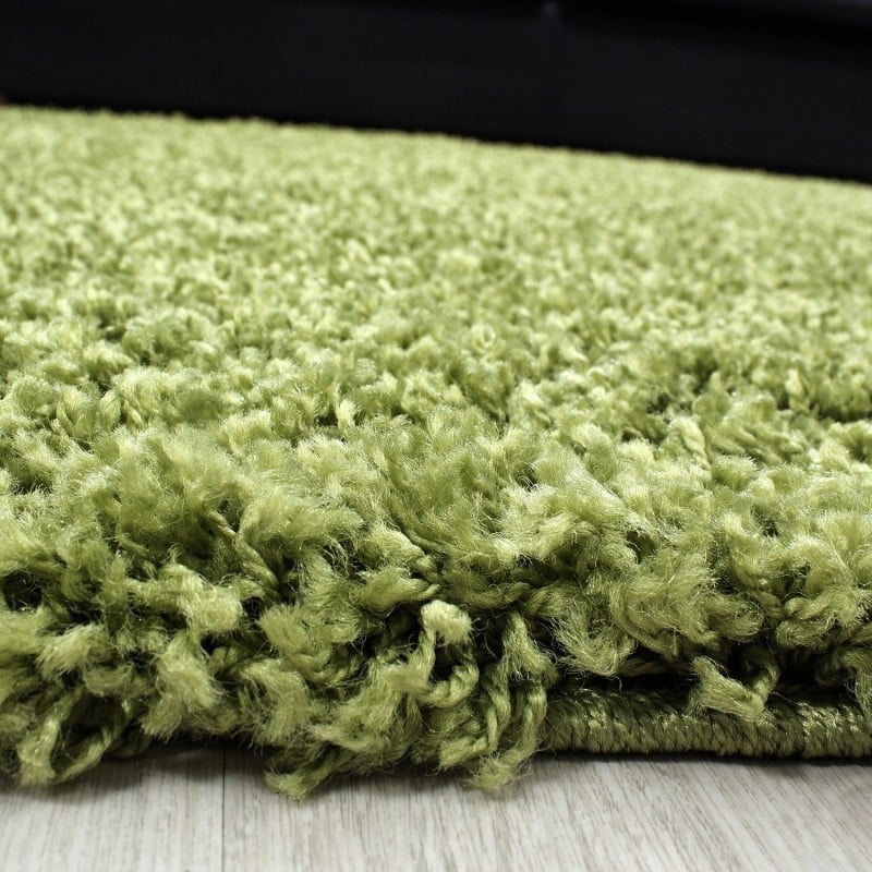 High-pile floor rug - Life Green