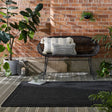 Outdoor Floor Rug - Emilio Weave Anthracite