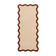 Washable Runner – Hazy Brown/Cream