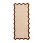 Washable Runner – Hazy Brown/Cream