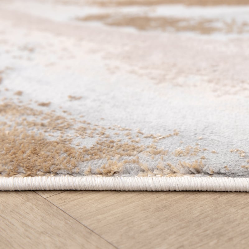 Marble Rug - Leonore Cotto Cream/Brown