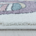Children's floor rug - Fleurtje Bear Yellow