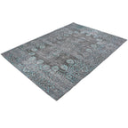 Vintage floor rug - Armand Grey/Blue