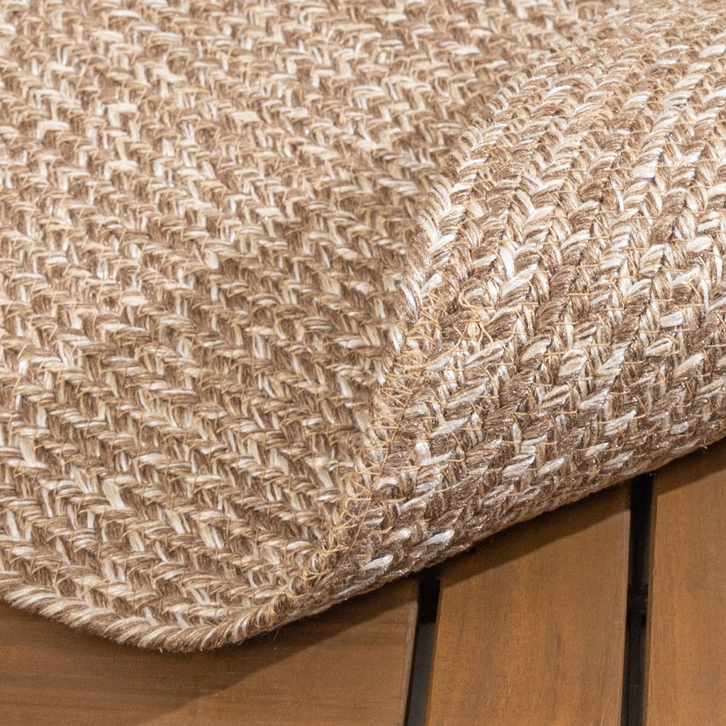 Round Jute Outdoor Rug - Bali Brown