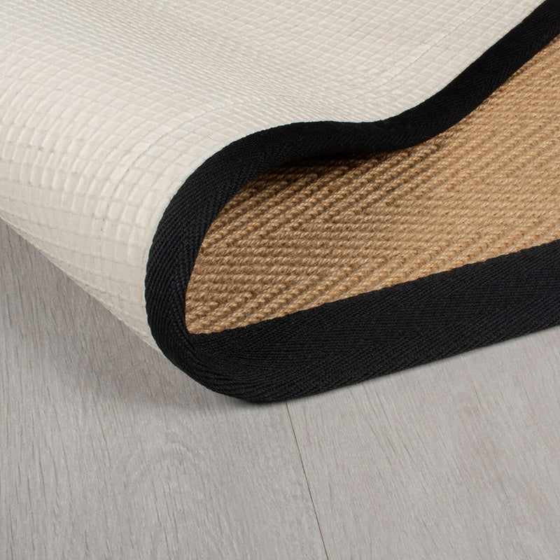 Jute runner - Herro Natural/Black