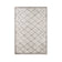 High-pile floor rug - Hamar Diamond Cream/Grey