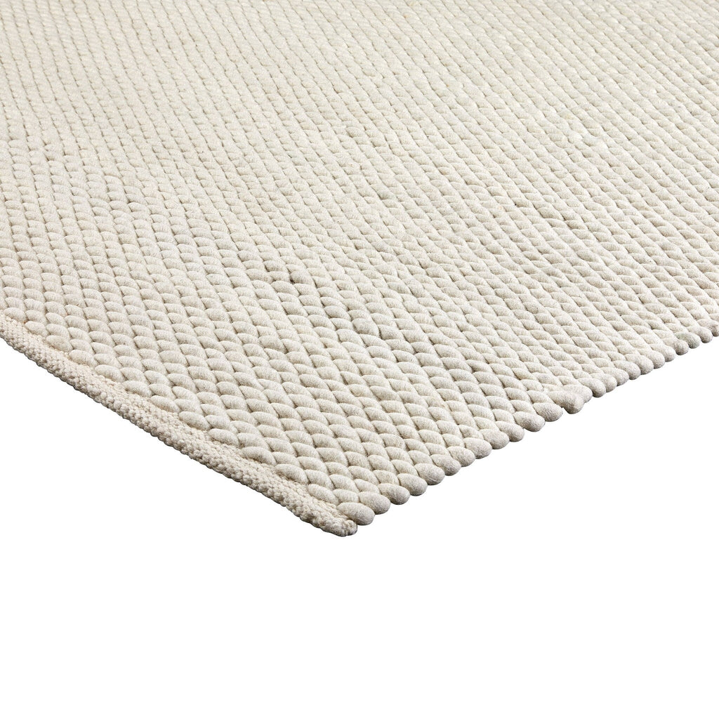 Hand-woven floor rug - Donna Cream 111