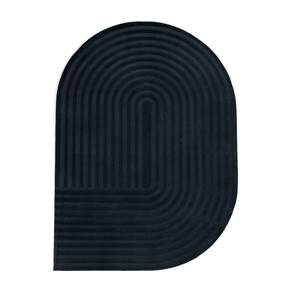 Irregular Rug - Flowy Arch Anthracite