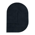 Irregular Rug - Flowy Arch Anthracite