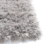 Round High Pile Floor Rug - Richmond Gray 906