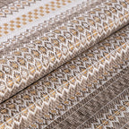 Striped outdoor rug - Sunara Beige