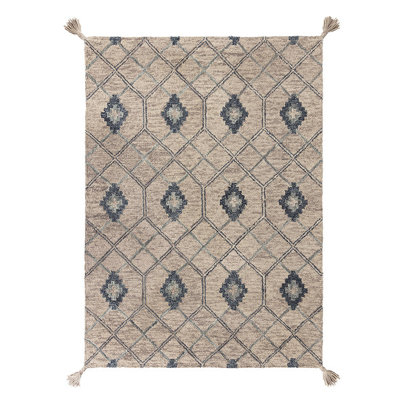 Modern floor rug - Nappo Diego Grey