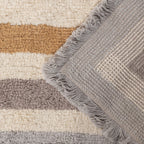 Washable children's rug - Milo Grey 
