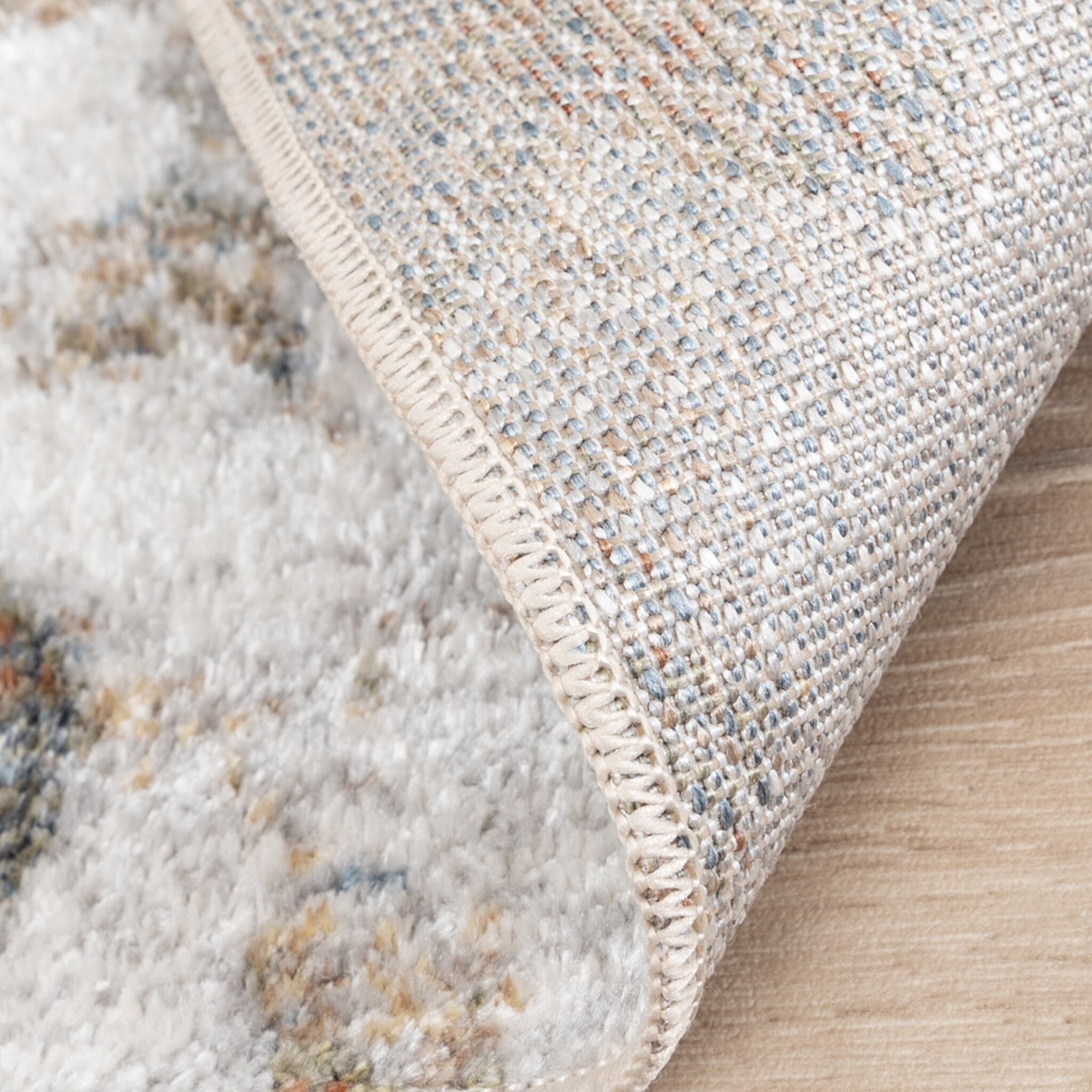 Round washable rug - Misha Flow Multicolor