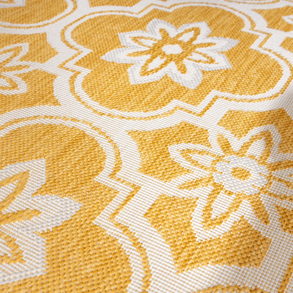 Outdoor Rug – Rio Flower Yellow
