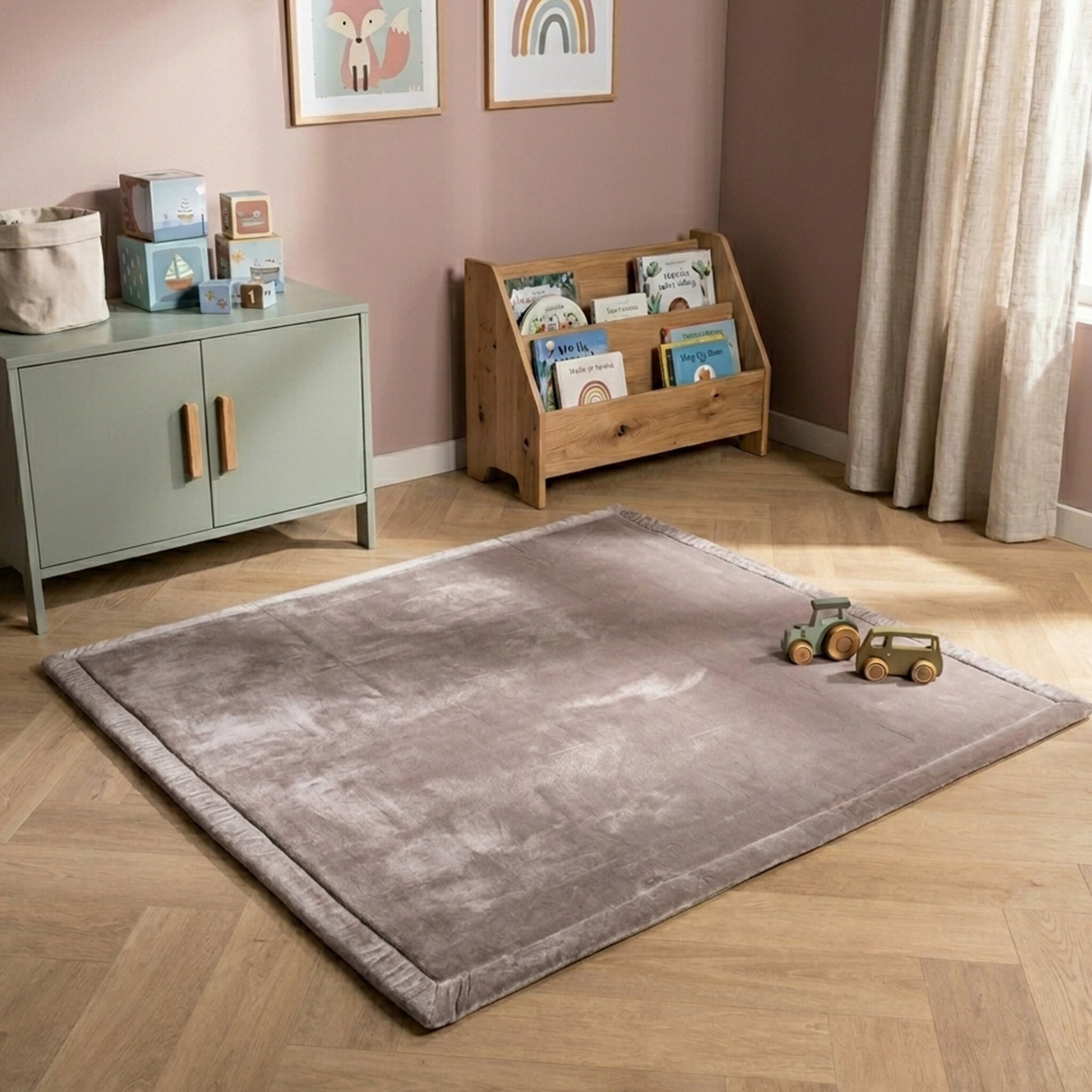 Square Play Mat - Jip Taupe