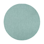 Round Outdoor Rug - Costa Turquoise