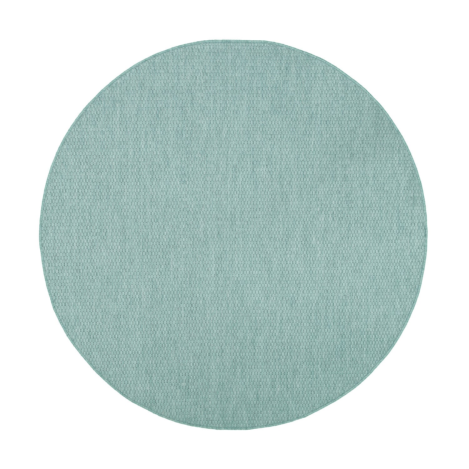 Round Outdoor Rug - Costa Turquoise