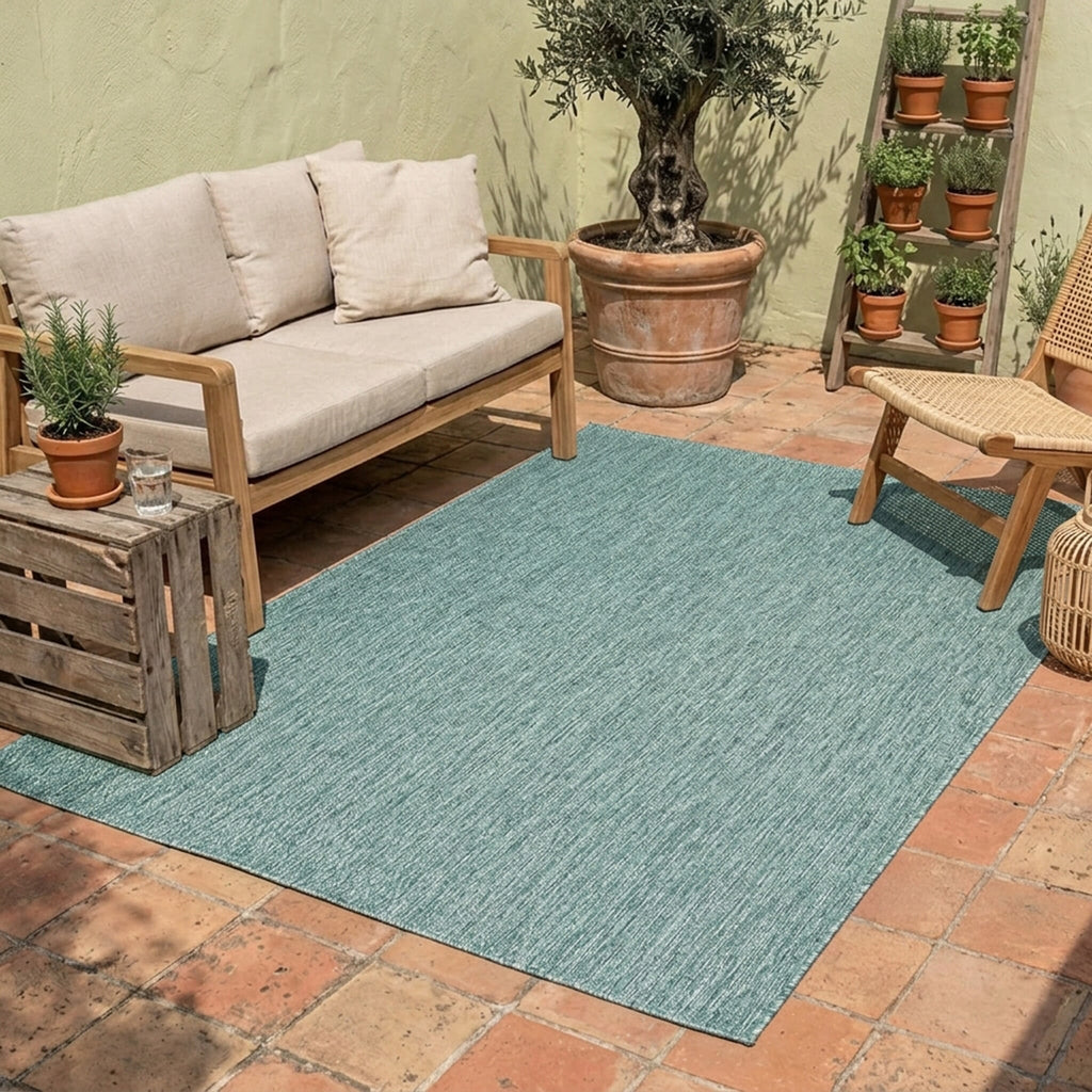 Outdoor Rug - Costa Turquoise