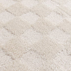 Japandi Rug - Yori Checkerboard Cream