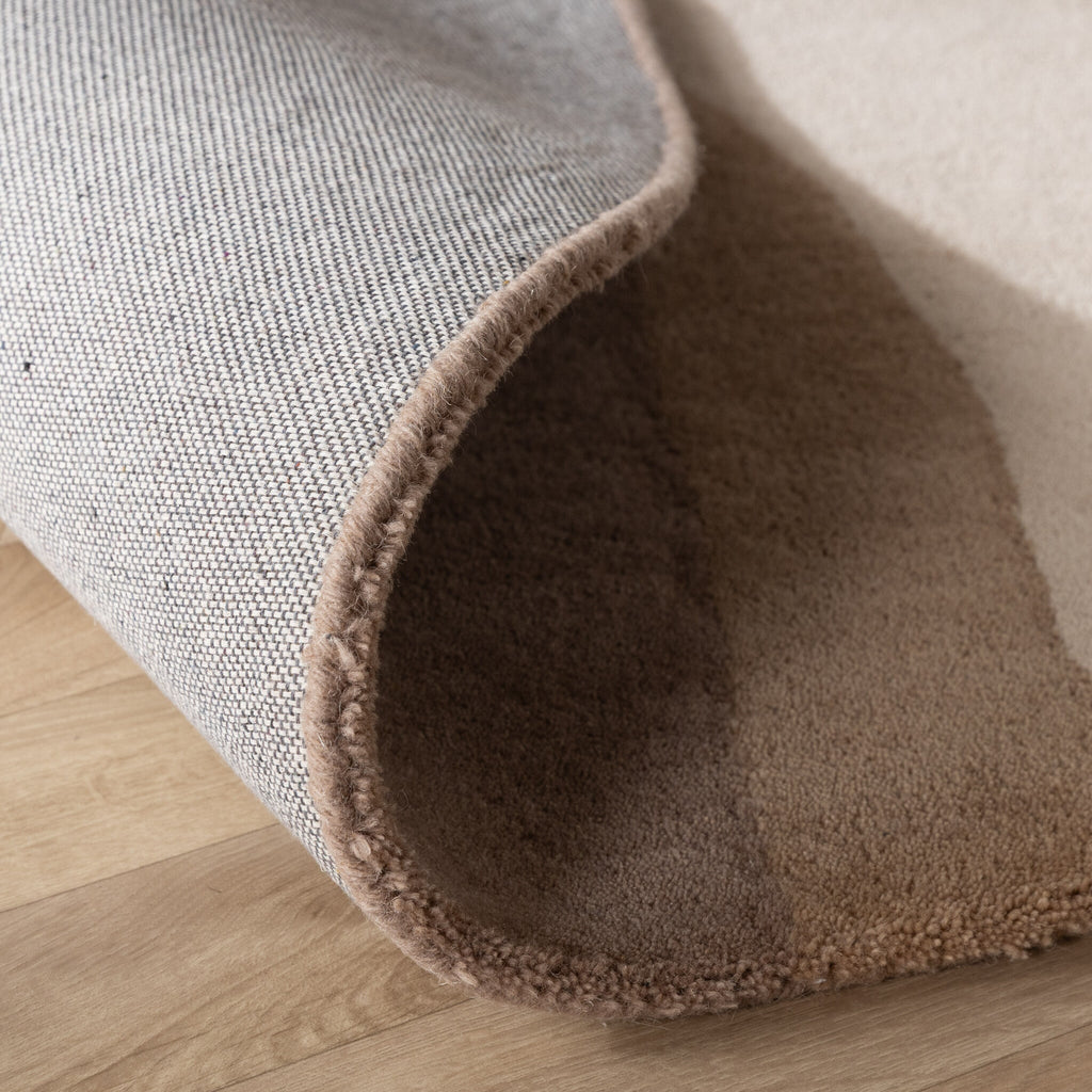 Round Wool Rug – Vienna Beige