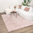 Washable High-Pile Rug - Tidy Light Pink