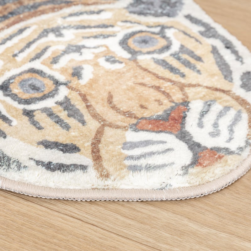 Kids Rug - Wild Tiger Multicolour