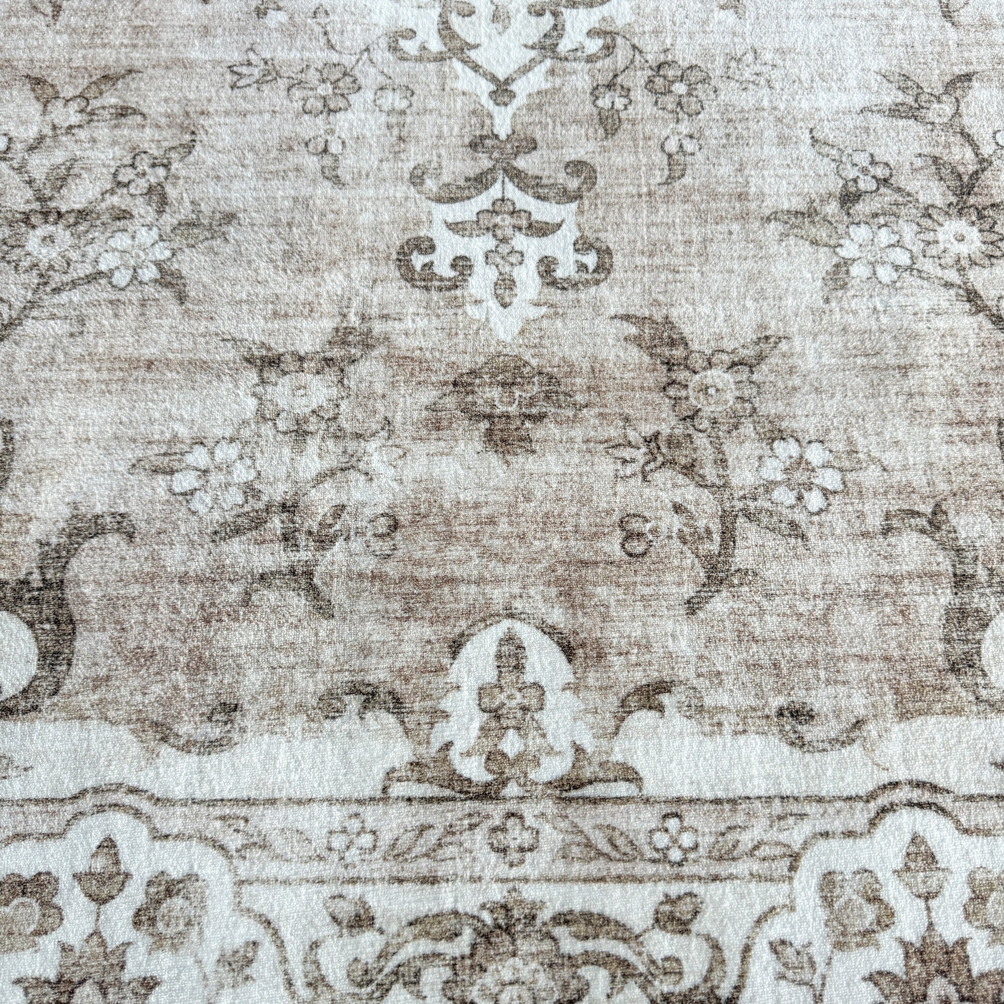 Vintage rug - Ember Medallion Taupe