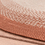 Round Indoor Outdoor Rug - Florence Terracotta