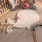 Kids Rug - Huggy Whale Cream