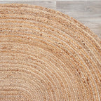 Jute Rug - Fair Oval Natural