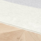Geometric Rug – Swing Waves Blue