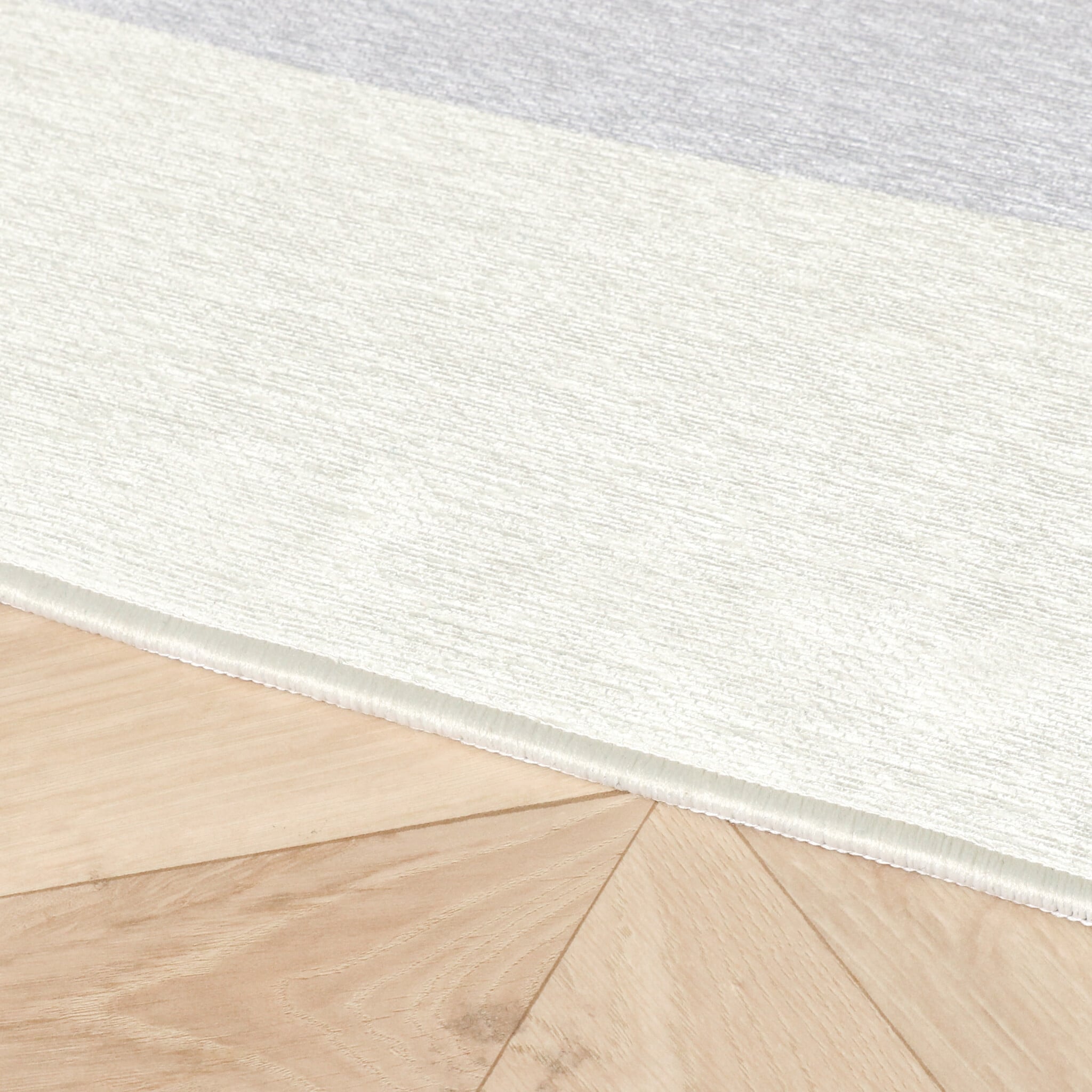 Geometric Rug – Swing Waves Blue