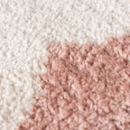 Washable Rug – Myrre Pink/White